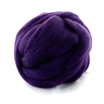Kromski Merino Kammzug Standard in Violett, Farbe 16