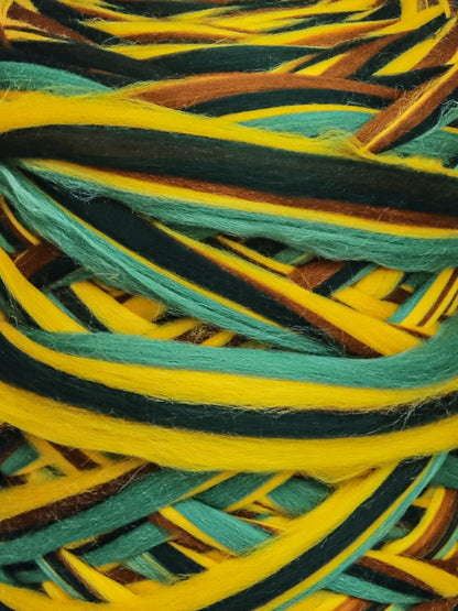Kromski Merino Kammzug Standard in Zauberwald, Farbe 97