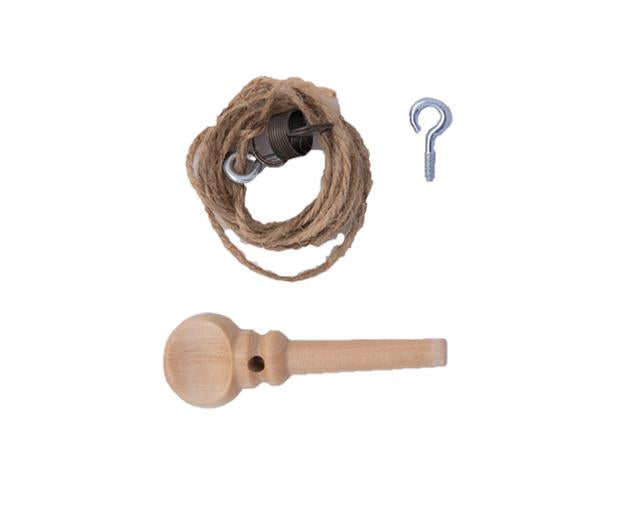 Kromski Bremsband mit Stift – für Minstrel-Spinnrad – lackiert