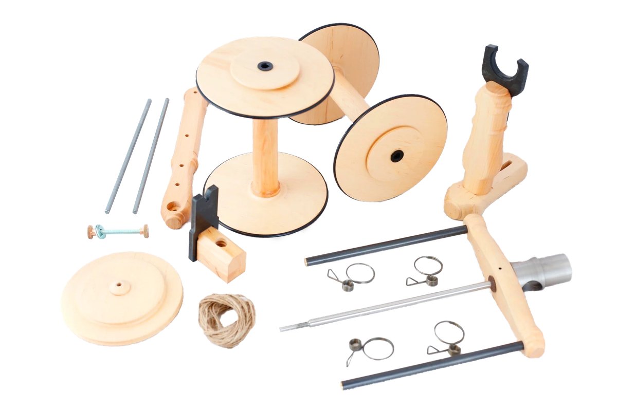 Kromski Minstrel great jumbo flyer set, clear finish