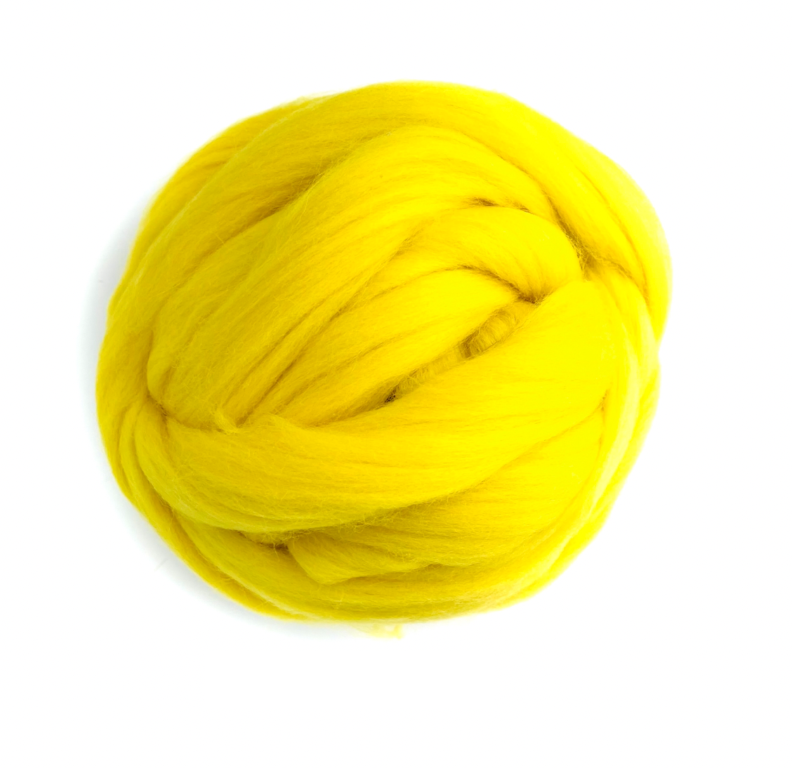 Kromski Merino Kammzug Standard in Zitrone, Farbe 66