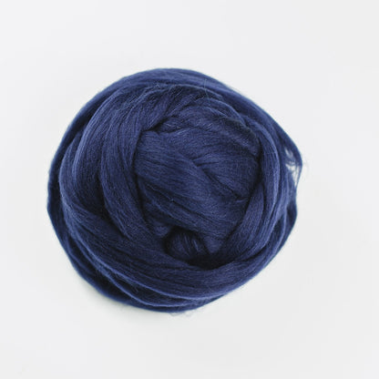 Kromski Merino Kammzug Standard in Marineblau, Farbe 25