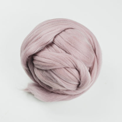 Kromski Merino Kammzug Standard in Altrosa, Farbe 6
