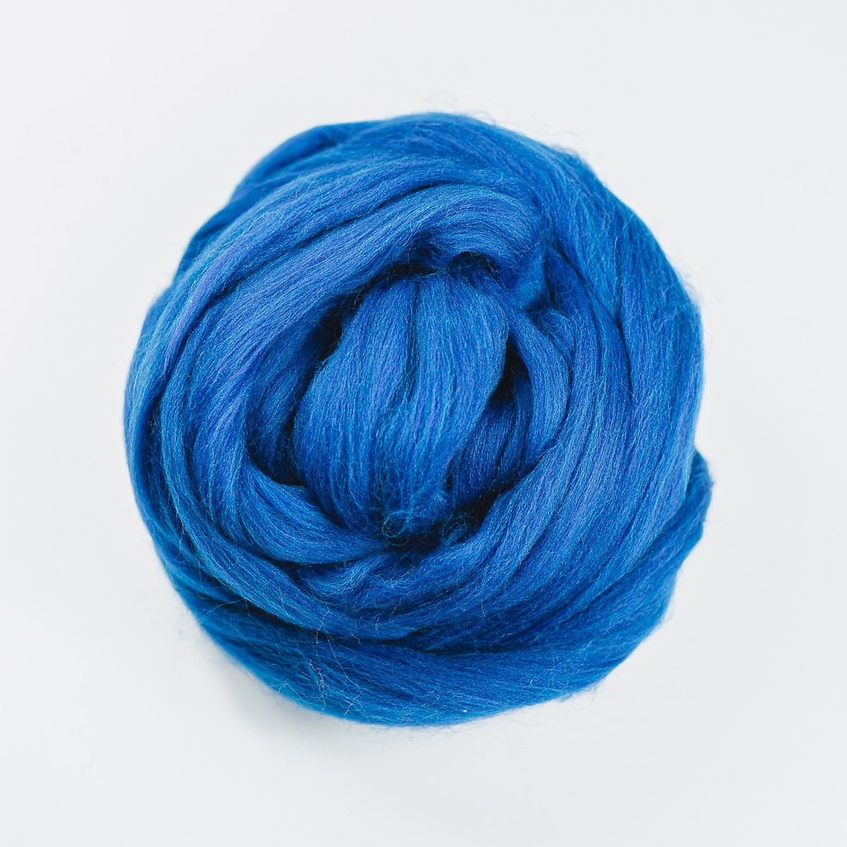 Kromski Merino Kammzug Standard in Pfauenblau, Farbe 49