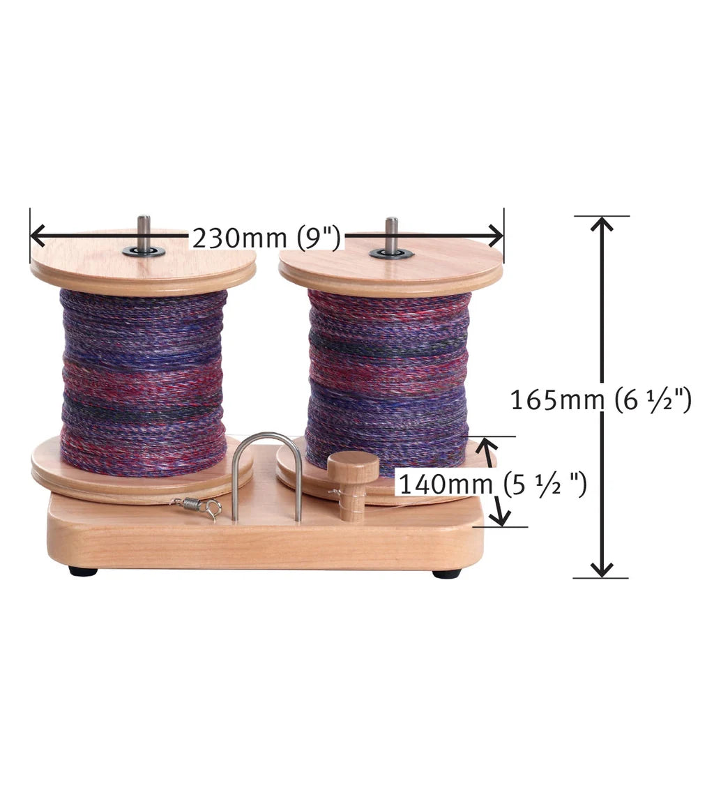 Ashford e-Spinner 3 – Detailansicht Flügel und Einzug