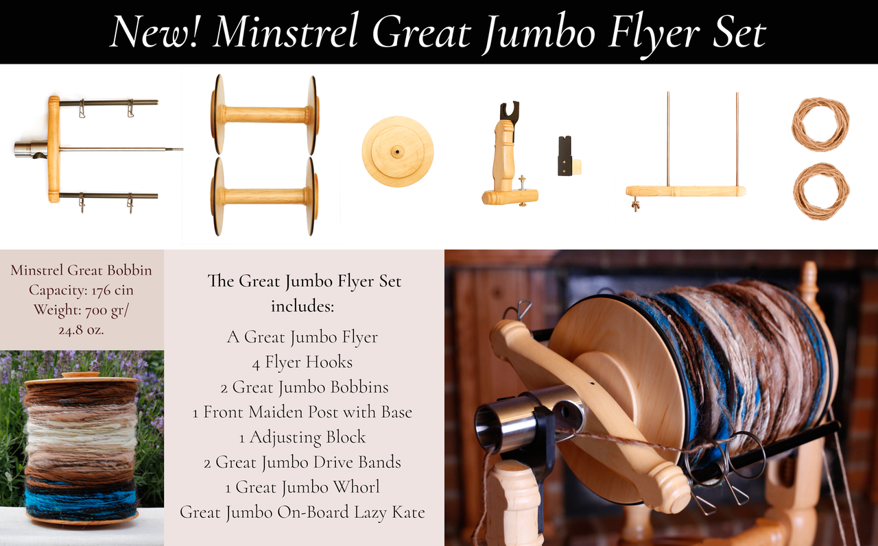 Kromski Minstrel Großer Jumbo-Flyer-Set - Anleitung