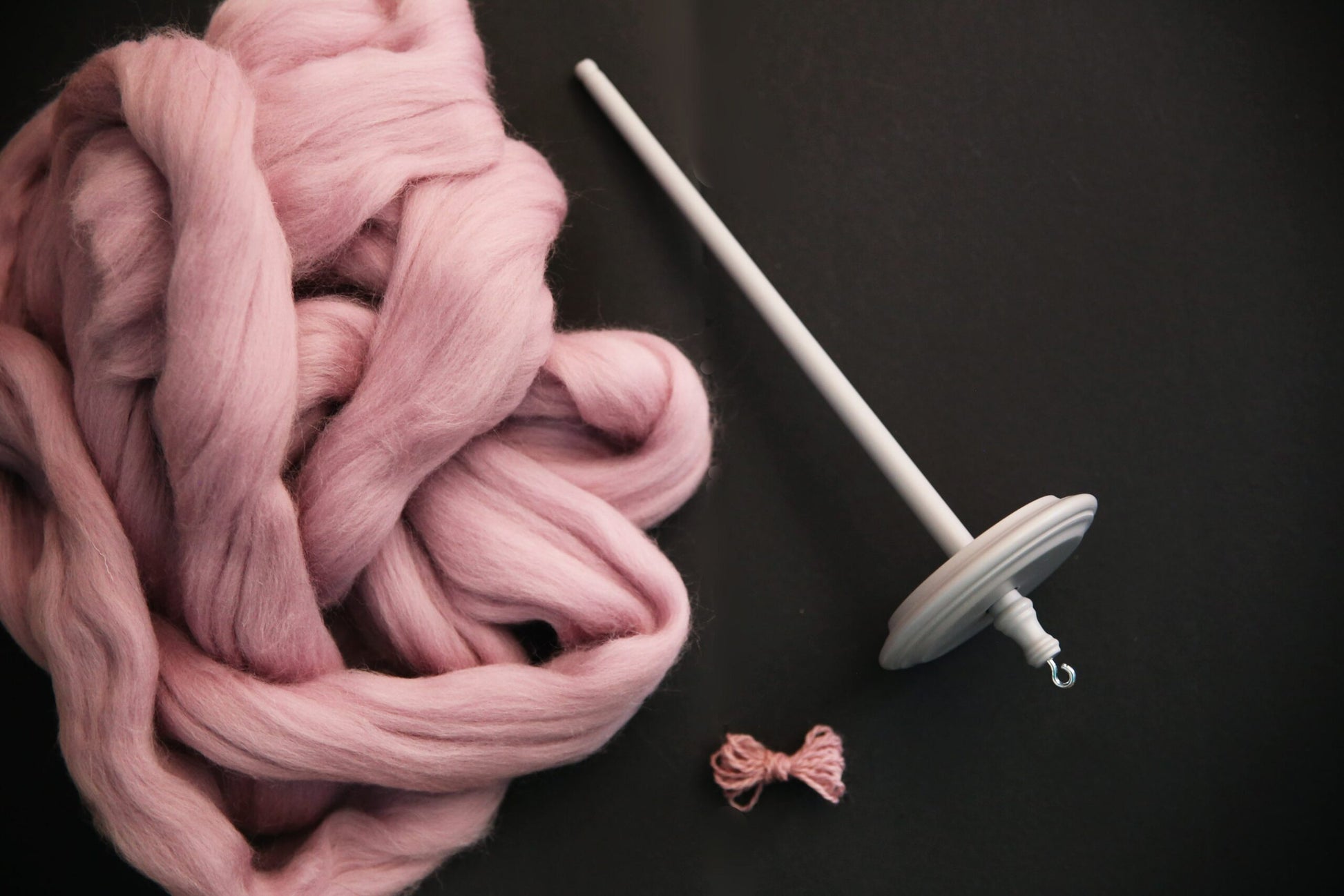 Kromski Handspindel-Set Grau