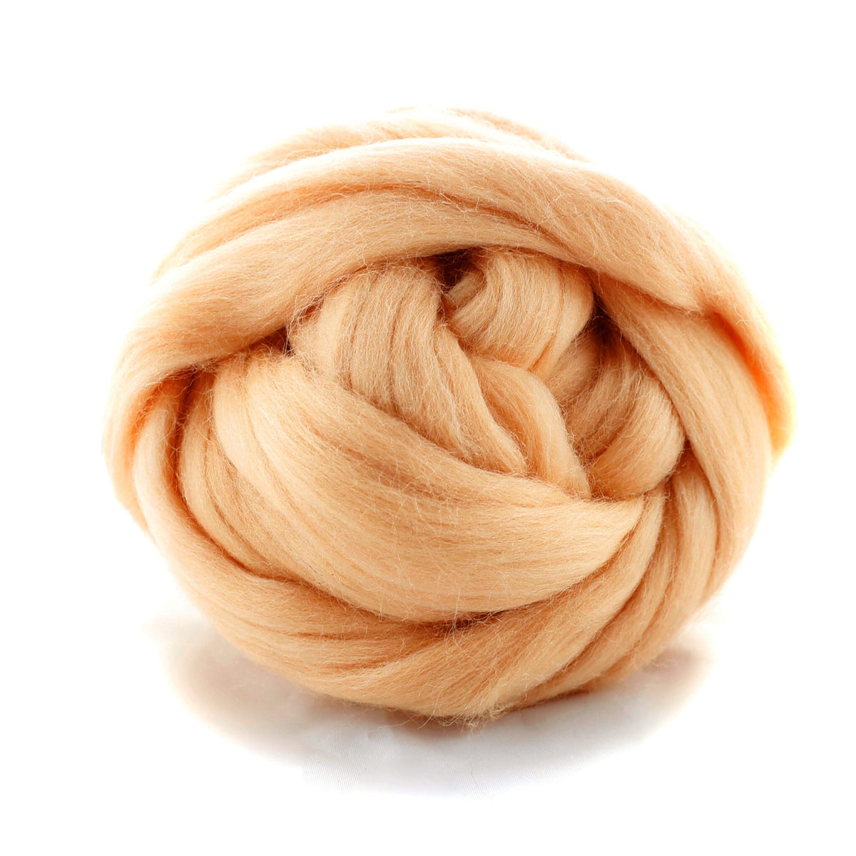 Kromski Merino Kammzug Standard in Pfirsich, Farbe 78